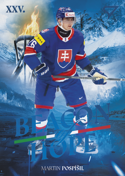 Pospíšil Martin 2026 Hokejové Slovensko Beacon of Hope #BH-21