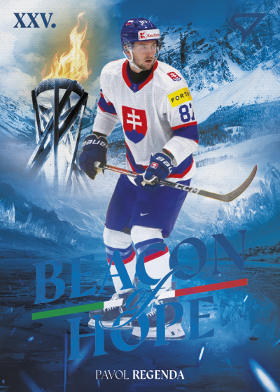 Regenda Pavol 2026 Hokejové Slovensko Beacon of Hope #BH-22