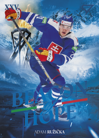 Ružička Adam 2026 Hokejové Slovensko Beacon of Hope #BH-23