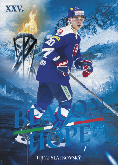 Slafkovský Juraj 2026 Hokejové Slovensko Beacon of Hope #BH-24
