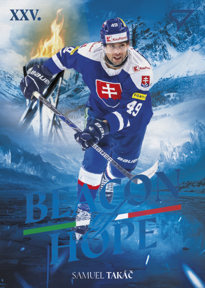 Takáč Samuel 2026 Hokejové Slovensko Beacon of Hope #BH-26