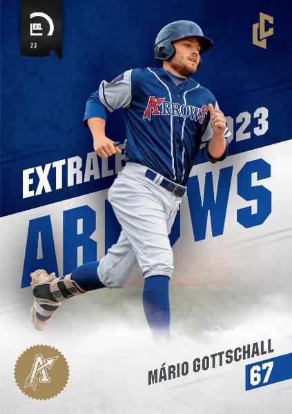 Gottschall Mário 2023 LC Czech Baseball Extraleague #100
