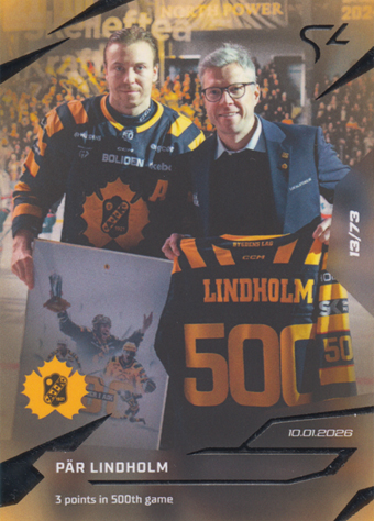 Lindholm Pär 25-26 SHL LIVE #L-21