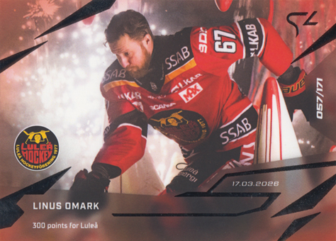 Omark Linus 25-26 SHL LIVE #L-43