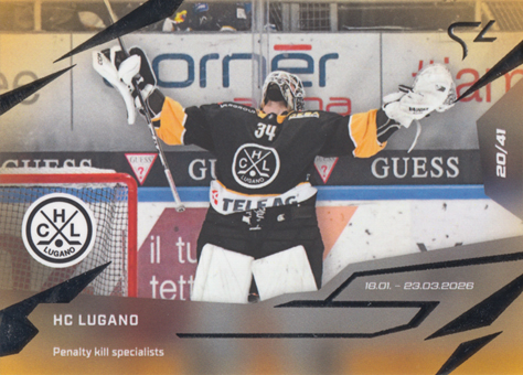 Lugano 25-26 National League LIVE #L-43