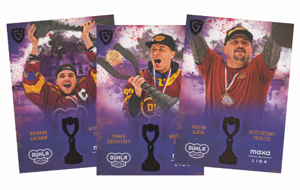 Kompletní set 24-25 GOAL Cards Maxa liga Champions #CH01-CH29