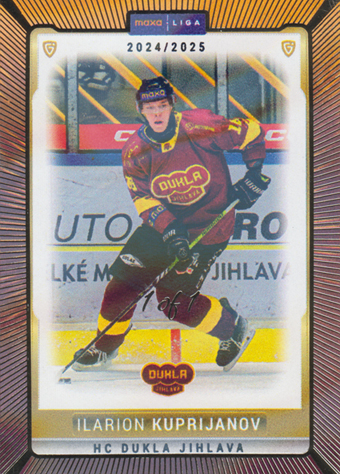 Kupriyanov Ilarion 24-25 GOAL Cards Maxa liga Neon #JIH-29