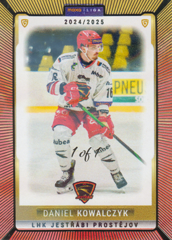 Kowalczyk Daniel 24-25 GOAL Cards Maxa liga Neon #PRO-27