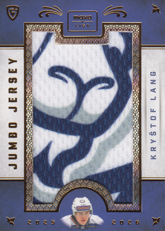 Lang Kryštof 25-26 GOAL Cards Maxa liga Jumbo Jersey #JJ-05