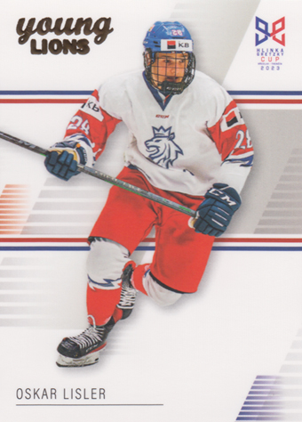 Lisler Oskar 2023 Hlinka Gretzky Cup #17