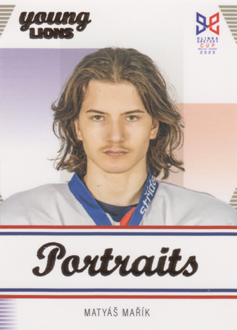 Mařík Matyáš 2023 Hlinka Gretzky Cup Portraits #P-1