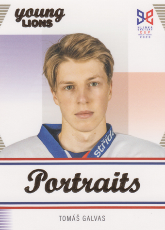 Galvas Tomáš 2023 Hlinka Gretzky Cup Portraits #P-3