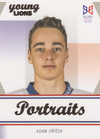 Jiříček Adam 2023 Hlinka Gretzky Cup Portraits #P-6