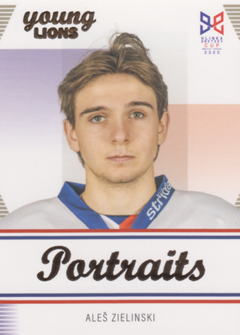 Zielinski Aleš 2023 Hlinka Gretzky Cup Portraits #P-9