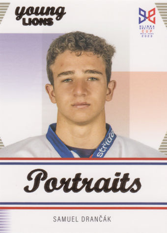 Drančák Samuel 2023 Hlinka Gretzky Cup Portraits #P-11