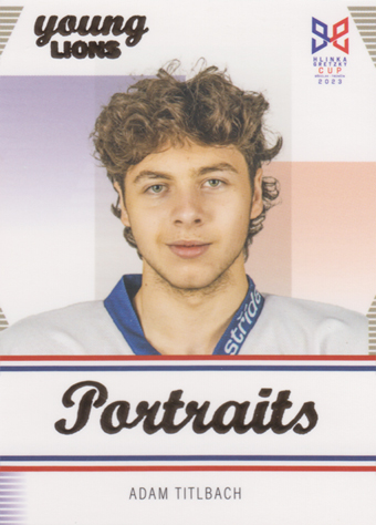 Titlbach Adam 2023 Hlinka Gretzky Cup Portraits #P-16