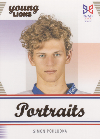 Pohludka Šimon 2023 Hlinka Gretzky Cup Portraits #P-19