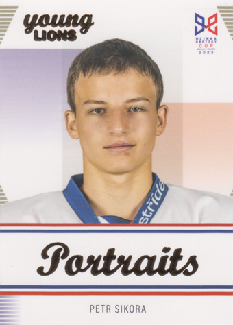 Sikora Petr 2023 Hlinka Gretzky Cup Portraits #P-20
