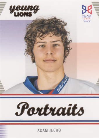 Jecho Adam 2023 Hlinka Gretzky Cup Portraits #P-21