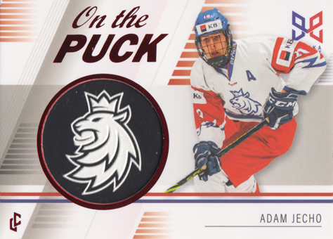 Jecho Adam 2023 Hlinka Gretzky Cup On the Puck Red #P-21