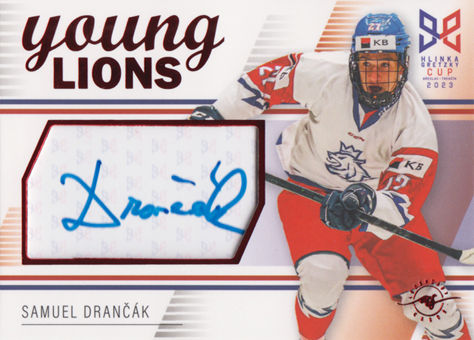 Drančák Samuel 2023 Hlinka Gretzky Cup Autograph Red #S-11