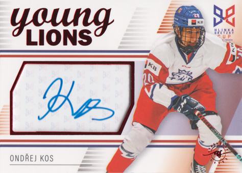 Kos Ondřej 2023 Hlinka Gretzky Cup Autograph Red #S-22