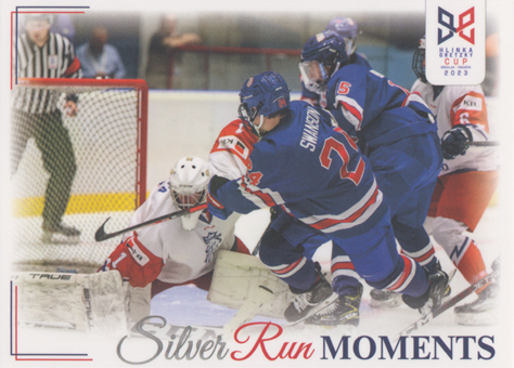 Milota Swanson 2023 Hlinka Gretzky Cup Silver Run Moments #SRM-02