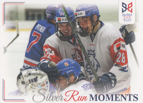 Jecho Curran 2023 Hlinka Gretzky Cup Silver Run Moments #SRM-12
