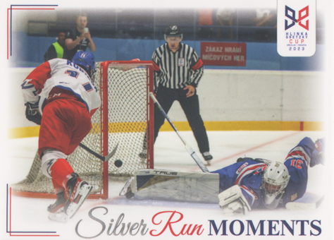 Kubiesa Heil 2023 Hlinka Gretzky Cup Silver Run Moments #SRM-15