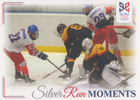 Humeník Elagin 2023 Hlinka Gretzky Cup Silver Run Moments #SRM-19