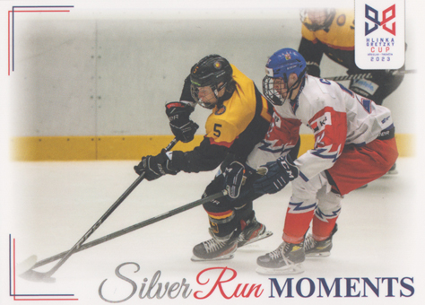 Curran Herzog 2023 Hlinka Gretzky Cup Silver Run Moments #SRM-20