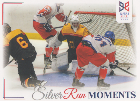 Humeník Elagin 2023 Hlinka Gretzky Cup Silver Run Moments #SRM-22