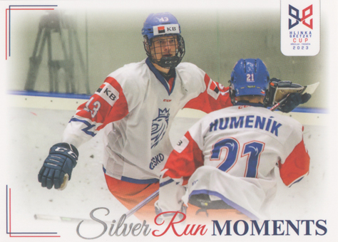 Pohludka Šimon 2023 Hlinka Gretzky Cup Silver Run Moments #SRM-23