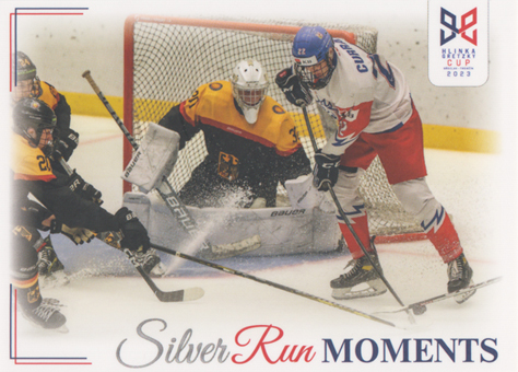 Curran Elagin 2023 Hlinka Gretzky Cup Silver Run Moments #SRM-24