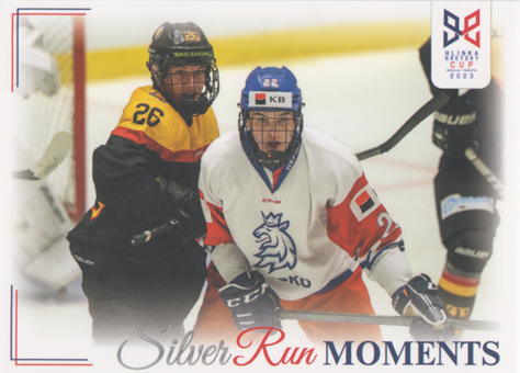 Curran Griva 2023 Hlinka Gretzky Cup Silver Run Moments #SRM-27
