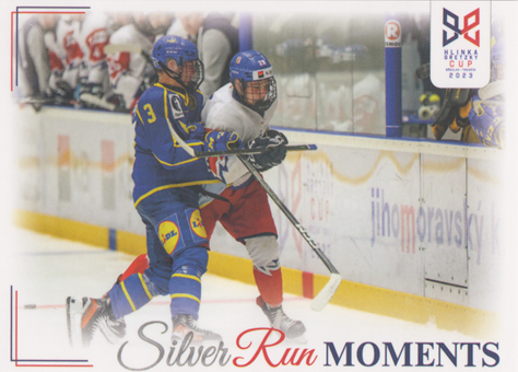 Olsson Anton 2023 Hlinka Gretzky Cup Silver Run Moments #SRM-31