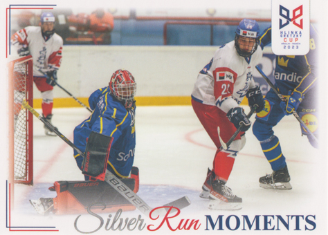 Liv Kos 2023 Hlinka Gretzky Cup Silver Run Moments #SRM-37
