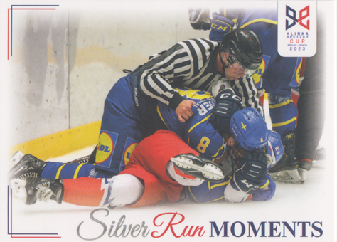 Sikora Eliasson 2023 Hlinka Gretzky Cup Silver Run Moments #SRM-38