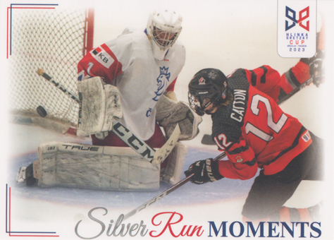 Milota Catton 2023 Hlinka Gretzky Cup Silver Run Moments #SRM-49