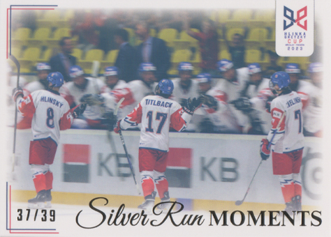 Titlbach Adam 2023 Hlinka Gretzky Cup Silver Run Moments Rainbow #SRM-09