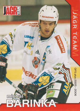 Barinka Michal 05-06 OFS Plus Jágr Team #JT09