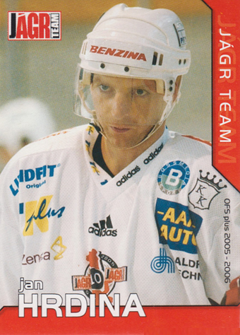Hrdina Jan 05-06 OFS Plus Jágr Team #JT11