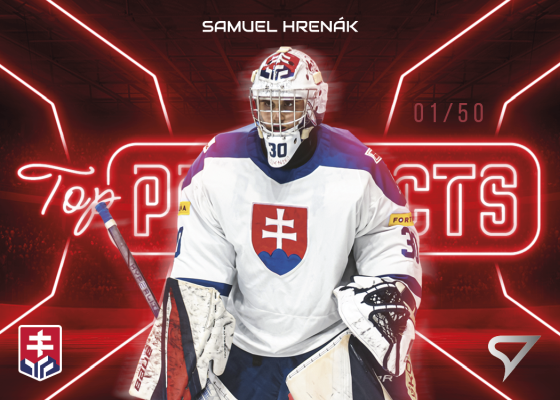 Hrenák Samuel 2026 Hokejové Slovensko Top Prospects Red #TP-01