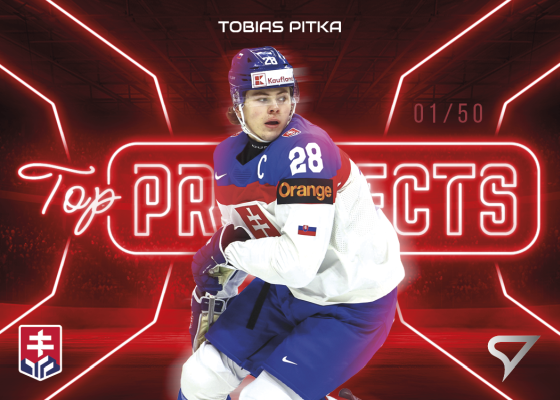 Pitka Tobias 2026 Hokejové Slovensko Top Prospects Red #TP-28