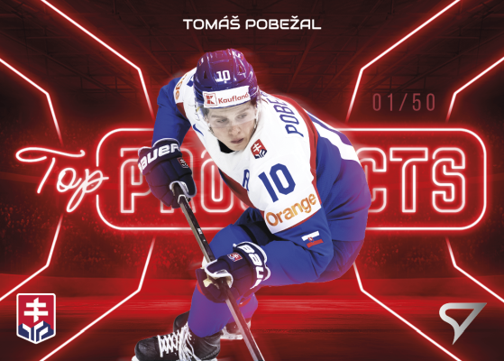 Pobežal Tomáš 2026 Hokejové Slovensko Top Prospects Red #TP-29