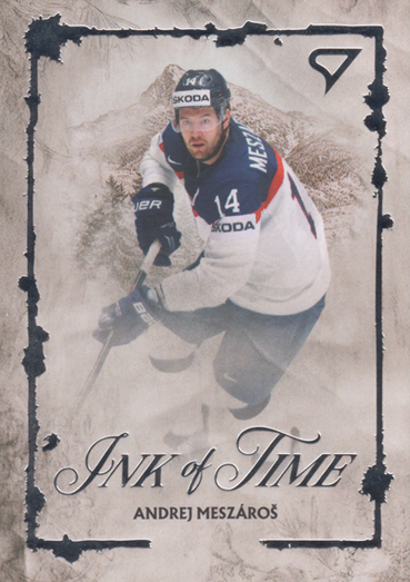 Meszároš Andrej 2026 Hokejové Slovensko Ink of Time #IT-2