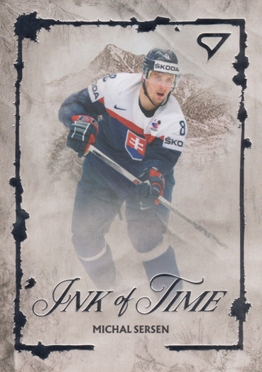 Sersen Michal 2026 Hokejové Slovensko Ink of Time #IT-4