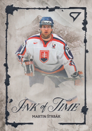 Štrbák Martin 2026 Hokejové Slovensko Ink of Time #IT-5
