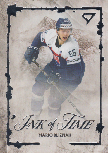 Bližňák Mário 2026 Hokejové Slovensko Ink of Time #IT-6