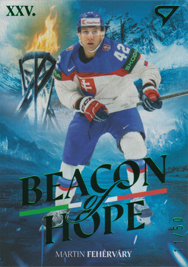 Fehérváry Martin 2026 Hokejové Slovensko Beacon of Hope Green #BH-08